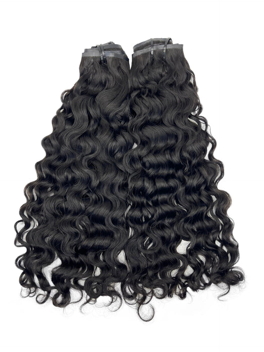Raw and Curly Clip ins